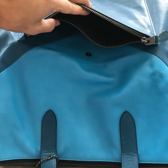 COACH Metropolitan Utility Leather Tote - Picture 6 of 7